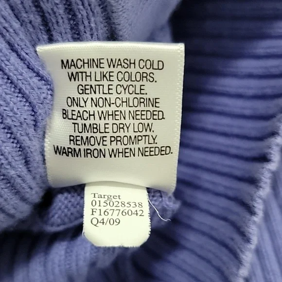 Merona Y2K Cableknit 3/4 sleeves button up Cardigan Size small fits medium EUC - Picture 11 of 11